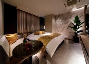 Χώρος καθιστικού στο Hotel Cocoon -Urban Luxury-