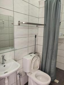 Ένα μπάνιο στο Mars Homestay in Kea Farm Brinchang +9 φωτογραφίες