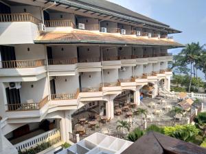 A balcony or terrace at The Orient Star Resort Lumut