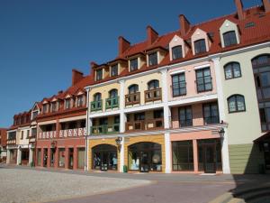 Budynek, w którym mieści się apartament