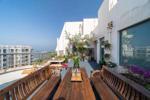 Balkón nebo terasa v ubytování Cloud & Sea Boutique Apartment