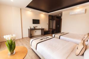 Televisi dan/atau pusat hiburan di Lavie Residence and Spa