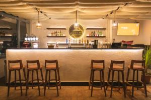 Loungen eller baren på Lavie Residence and Spa