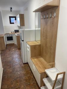 Kuchyň nebo kuchyňský kout v ubytování Desetka Kopaonik