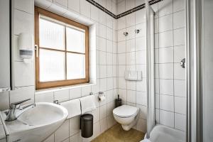 Koupelna v ubytování Haus Miele