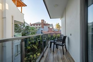 Balkón nebo terasa v ubytování ELUXİO SUİTE HOTEL