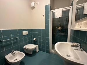 Koupelna v ubytování Domus San Bernardino