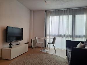 TV a/nebo společenská místnost v ubytování Precioso loft al lado Parc Vallparadís by Lofties