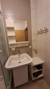 Koupelna v ubytování Apartman Novalja