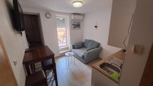 Posezení v ubytování Apartman Novalja