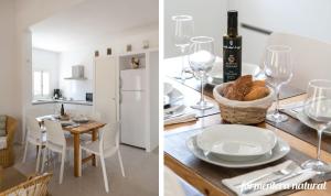 Kuchyňa alebo kuchynka v ubytovaní Casas Emma y Sofía - Formentera Natural
