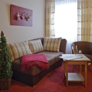 Istumisnurk majutusasutuses Hotel Pfeffermühle