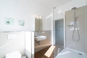 Koupelna v ubytování Ferienwohnung Capolino + 9 fotografií