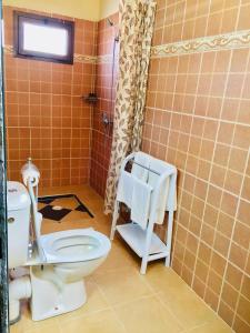 Phòng tắm tại Riad ait Ben Haddou