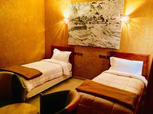 Llit o llits en una habitació de Riad ait Ben Haddou