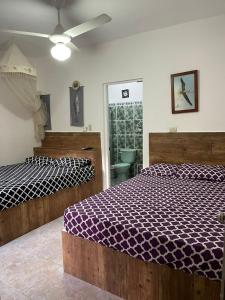 Postel nebo postele na pokoji v ubytování Villa Flor