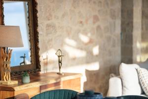 Posezení v ubytování Rethymnian Gem Luxury Villa