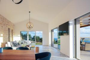 Posezení v ubytování Rethymnian Gem Luxury Villa
