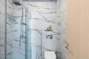 Koupelna v ubytování Rethymnian Gem Luxury Villa