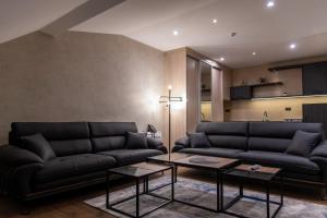 Apart Hotel Maksimum的休息区