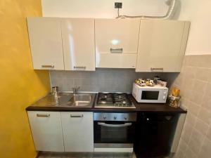 Dapur atau dapur kecil di Intero appartamento Parma Fiere con Sky Wi-Fi
