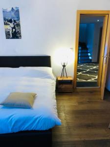 Postel nebo postele na pokoji v ubytování Chalet Talisman