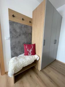 Letto o letti in una camera di Schneiderhof