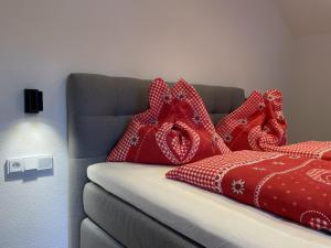 Letto o letti in una camera di Schneiderhof