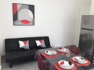 Posedenie v ubytovaní Appartements Sun, parking, centre ville , proche Sanctuaires