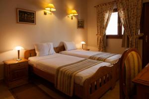 Ліжко або ліжка в номері Hotel Westfalenhaus