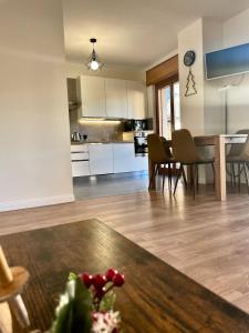 A kitchen or kitchenette at Outdooredo Garda Apartment