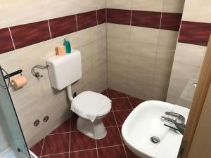 Kúpeľňa v ubytovaní Sobe Zimmer Frei