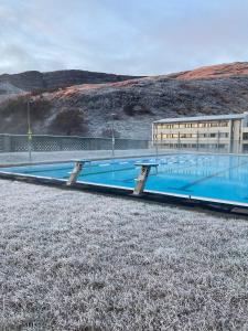 Poolen vid eller i närheten av Dalahótel