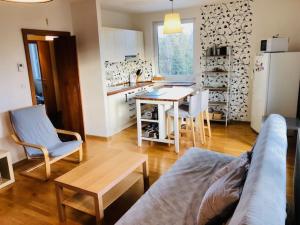 Kuchyňa alebo kuchynka v ubytovaní Family apartman