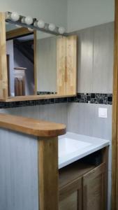 Kuchyň nebo kuchyňský kout v ubytování Gîte des Avaux- prés de Paris