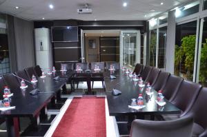 Posezení v ubytování Malak Hotel