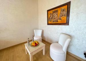 Posezení v ubytování Riad villa saphir & SPA