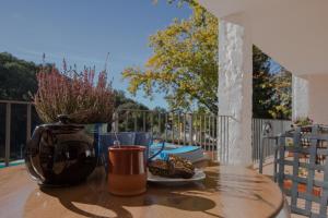 Basen w obiekcie Hotel Posada San Marcos, Alájar lub w pobliżu