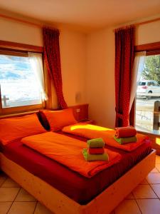 Posteľ alebo postele v izbe v ubytovaní Chalet Beatrice