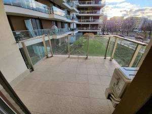 A balcony or terrace at SDP Marina Apartment