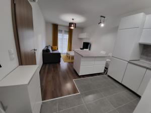 A kitchen or kitchenette at SDP Marina Apartment