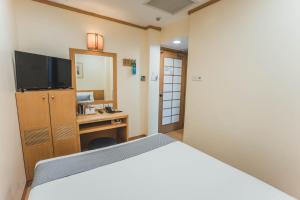 TV a/nebo společenská místnost v ubytování Hotel 81 Sakura