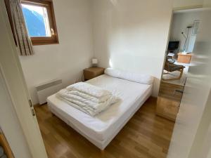 Posteľ alebo postele v izbe v ubytovaní Appartement lumineux et spacieux au centre de Châtel, proche télécabine et Multi Pass inclus! - FR-1-693-9