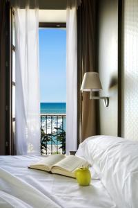 מיטה או מיטות בחדר ב-Hotel El Raset