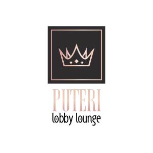 a black and white logo of a crown at Puteri Wing - Riverside Majestic Hotel in Kuching