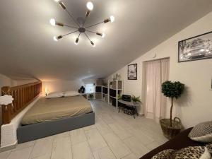 Posteľ alebo postele v izbe v ubytovaní Appartement Vintage 90 m2 DUPLEX classé