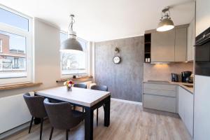 Kuchyň nebo kuchyňský kout v ubytování Ferienwohnung Puro
