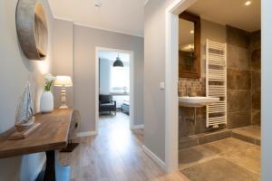 Koupelna v ubytování Ferienwohnung Puro