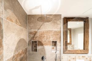 Koupelna v ubytování Ferienwohnung Puro + 14 fotografií