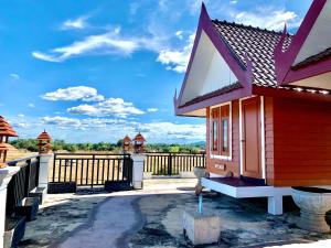 Balkón nebo terasa v ubytování Nakasang Paradise Hotel